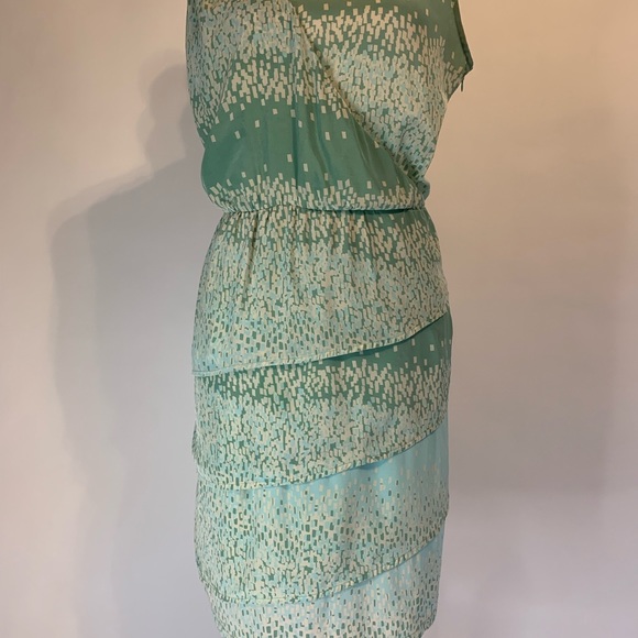 Jack & Ginger Midi Length Silk Dress Size S - Picture 4 of 10